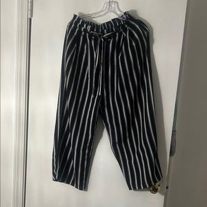 Rue21 Monochrome Striped Trousers